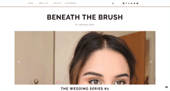 Desktop Screenshot of beneaththebrush.com